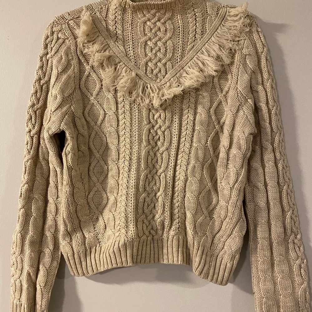 Amaryllis cream sweater